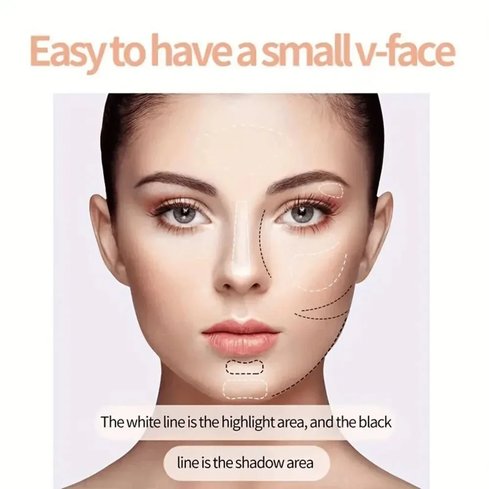 Three Color Contour Highlighter Concealer Makeup Palette